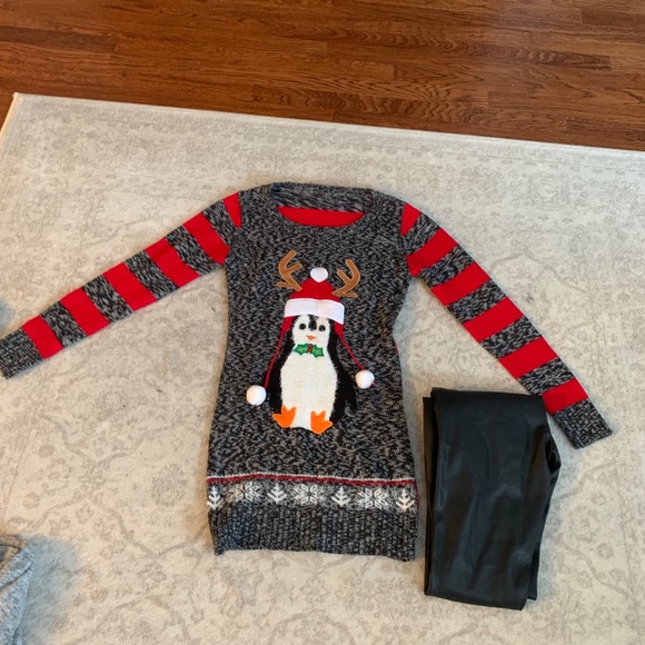 Ugly sweater dress. So cute, worn once! - Picture 3 of 3